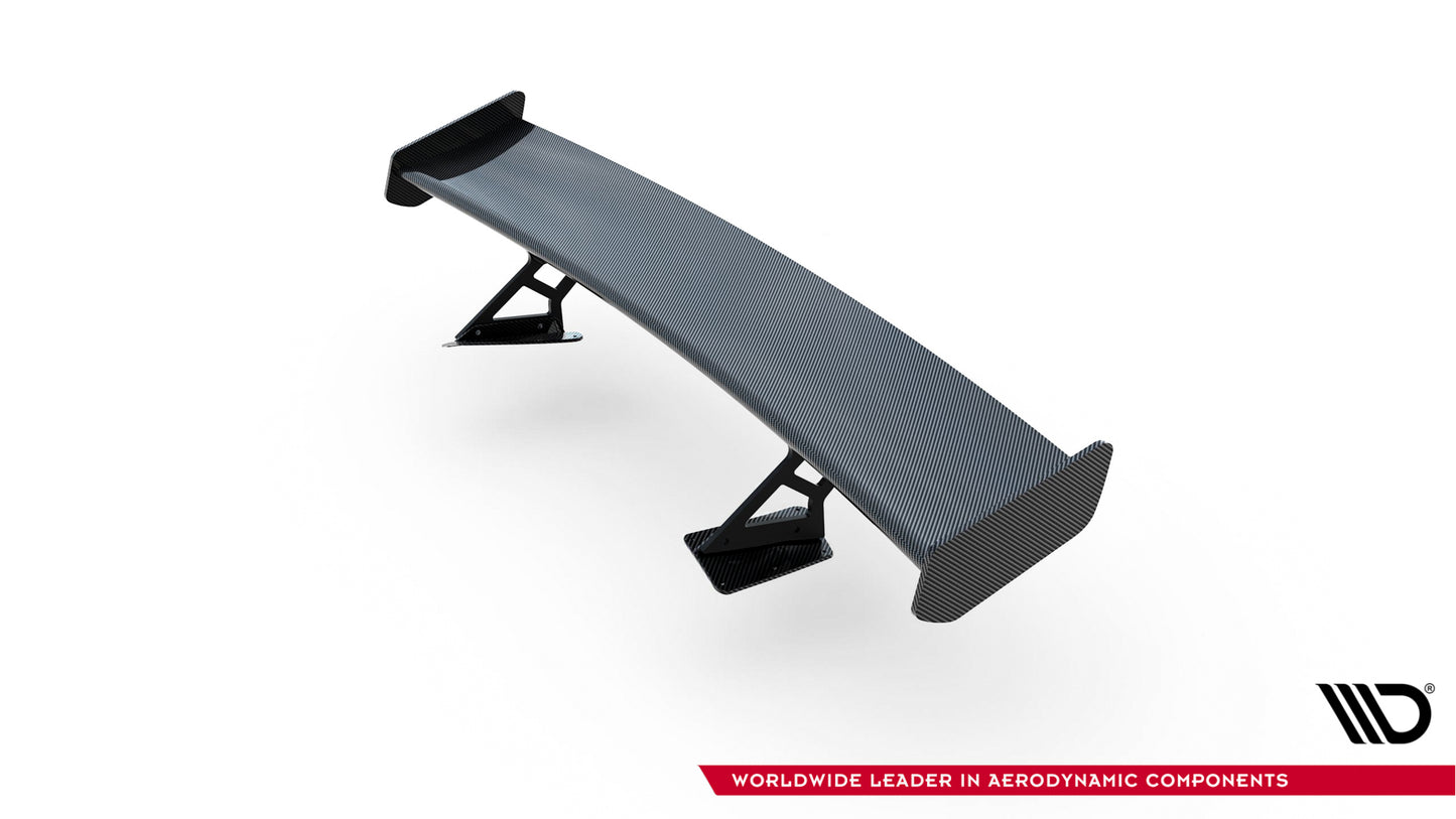 Carbon Spoiler With Internal Brackets Uprights + LED suitable for Chevrolet Corvette Stingray / Grand Sport C7