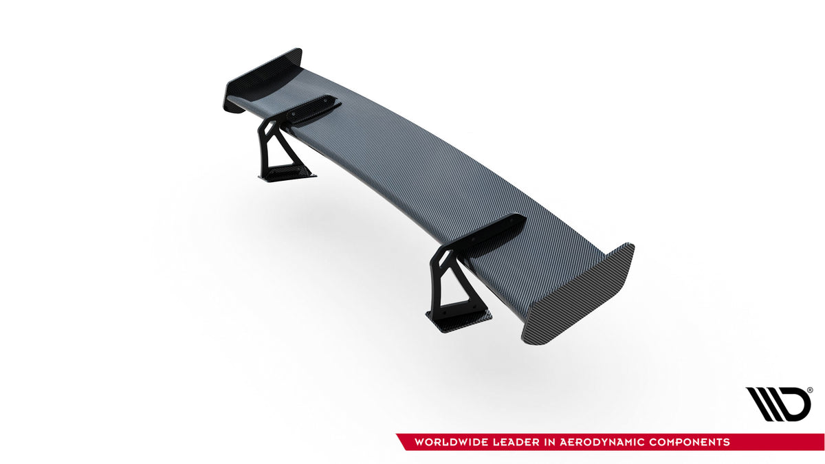 Carbon Spoiler With Upper Swan Mounting suitable for Audi A5 / A5 S-Line / S5 / RS5 Coupe F5 / F5 Facelift