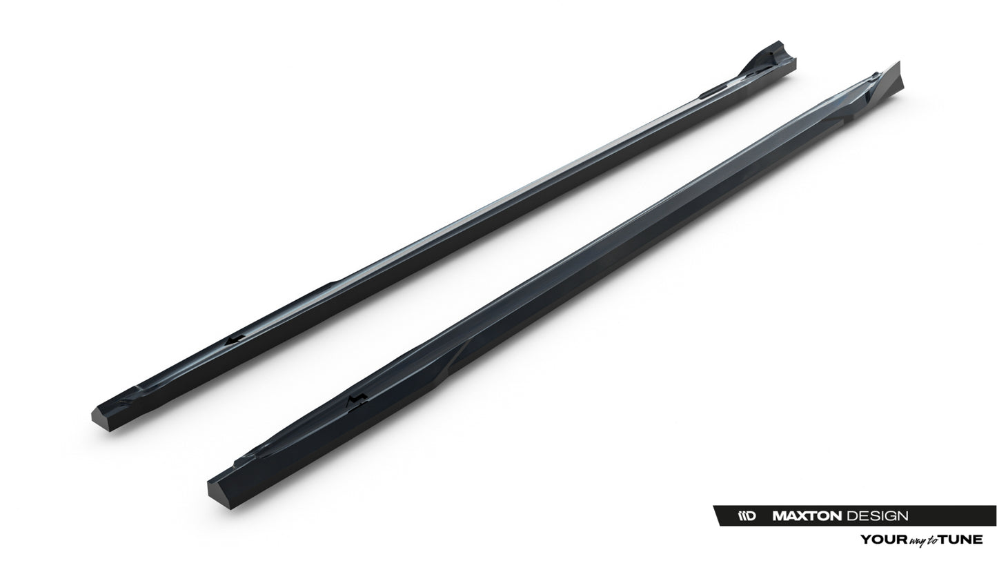 Side Skirts Diffusers V.3 Audi S3 Sportback / A3 S-line Sportback 8Y / 8Y Facelift