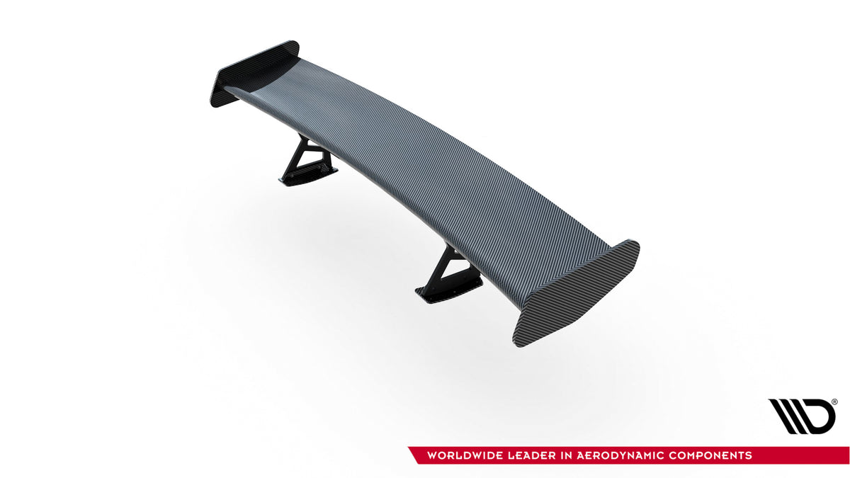 Carbon Spoiler With Internal Brackets Uprights + LED suitable for BMW M2 G87