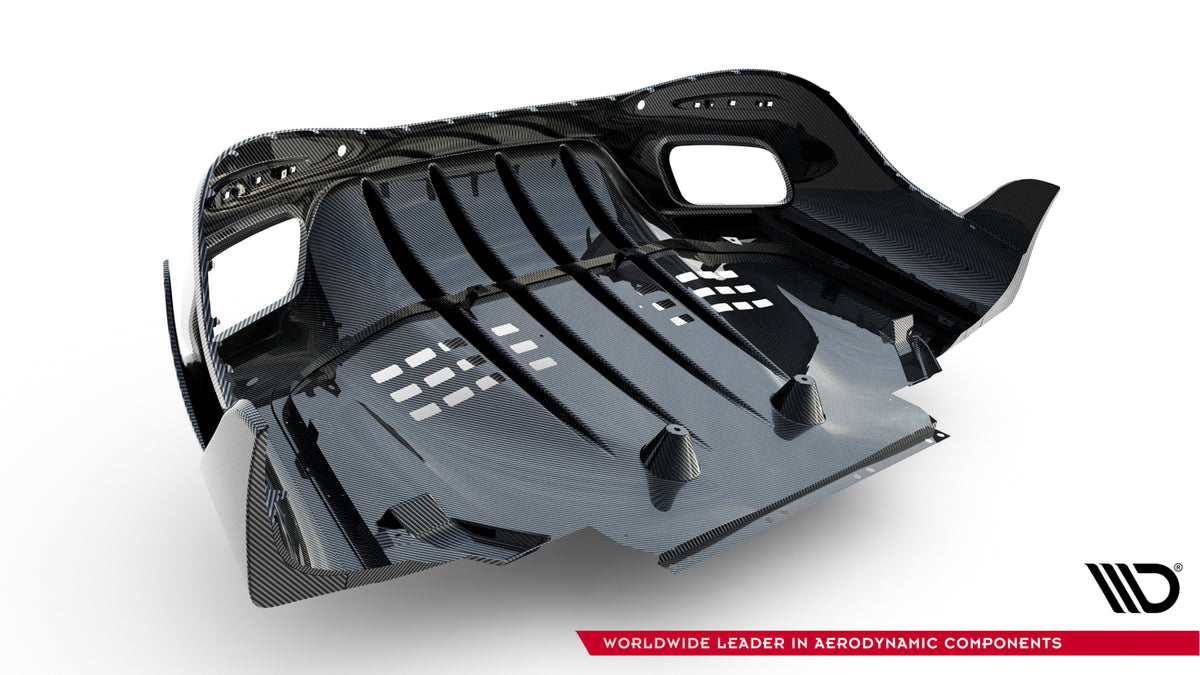 Prepreg Carbon Fiber Rear Diffuser suitable for Mercedes-AMG GT 63 / 55 / 63 S E Performance C192