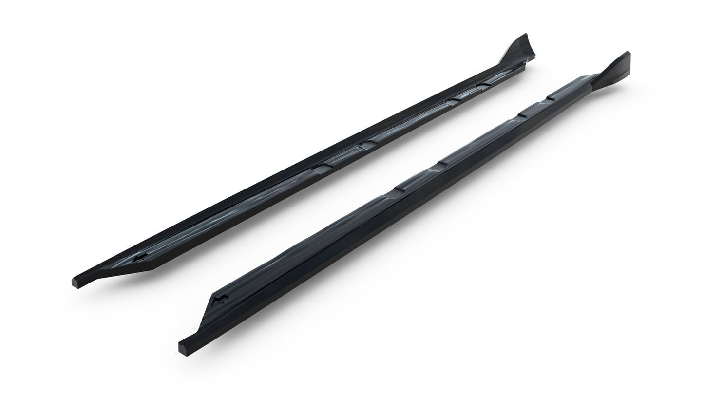Side Skirts Diffusers V.1 suitable for Cupra Leon ST / Hatchback Mk1 Facelift