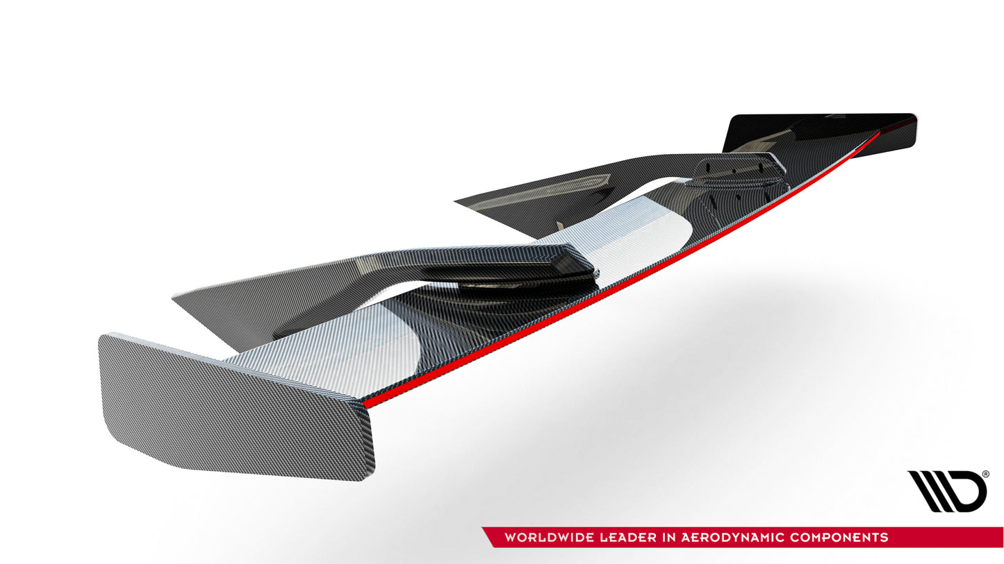 Carbon Spoiler + LED suitable for Chevrolet Corvette C8
