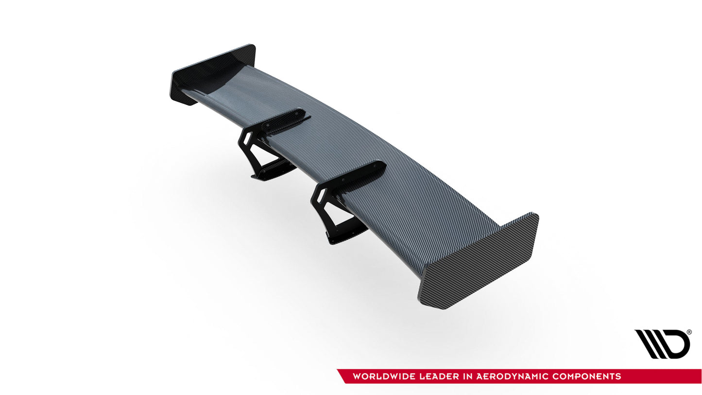 Carbon Spoiler With Upper Swan Mounting + LED suitable for Toyota Supra Mk5
