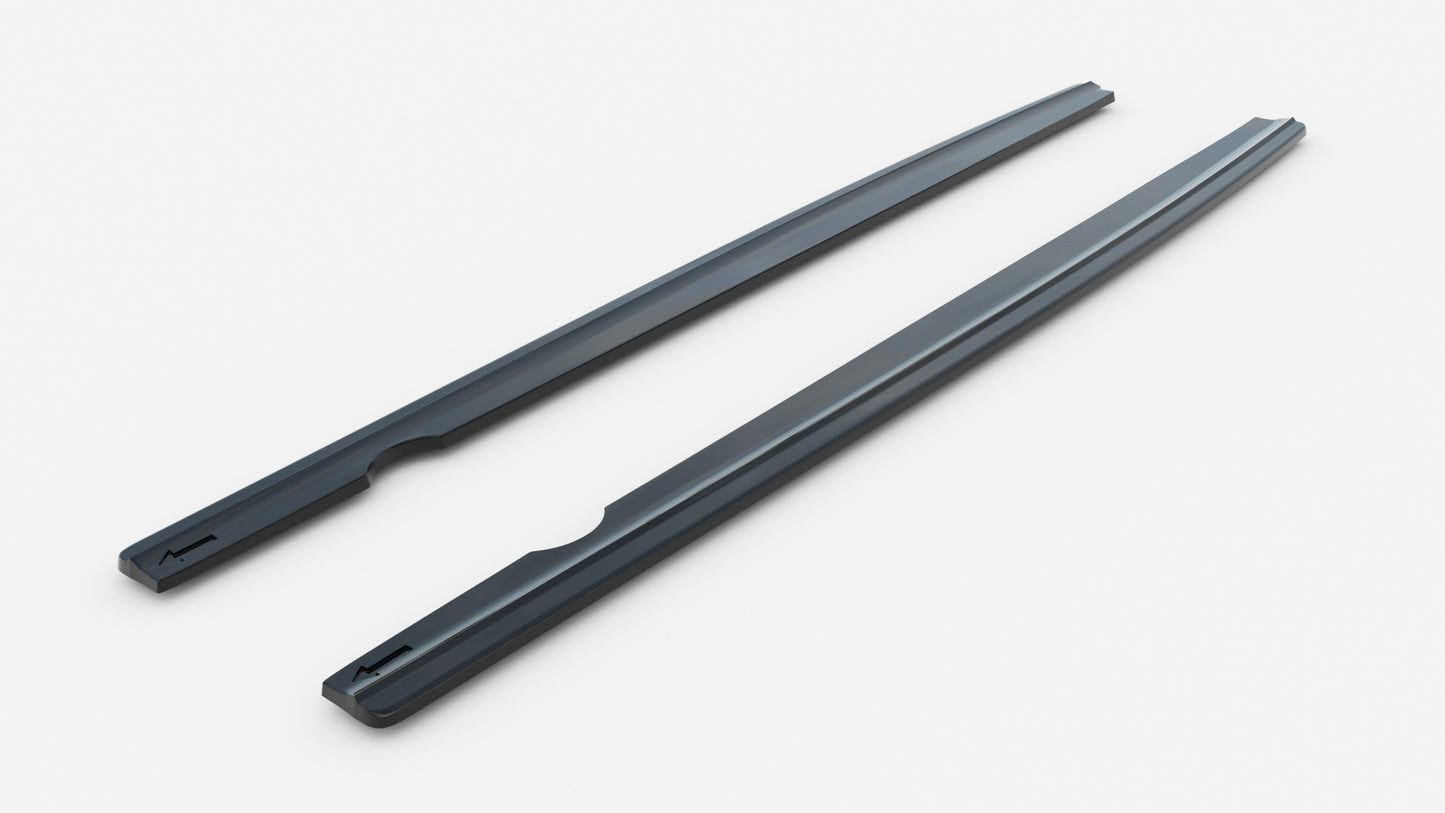 Side Skirts Diffusers BMW X3 M-Pack F25 Facelift