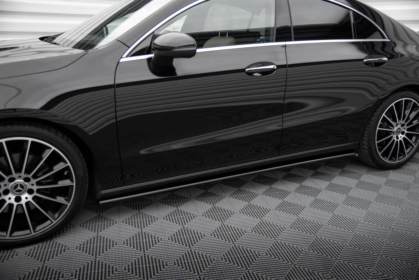 Side Skirts Diffusers suitable for Mercedes-Benz CLA C118 – Maxton