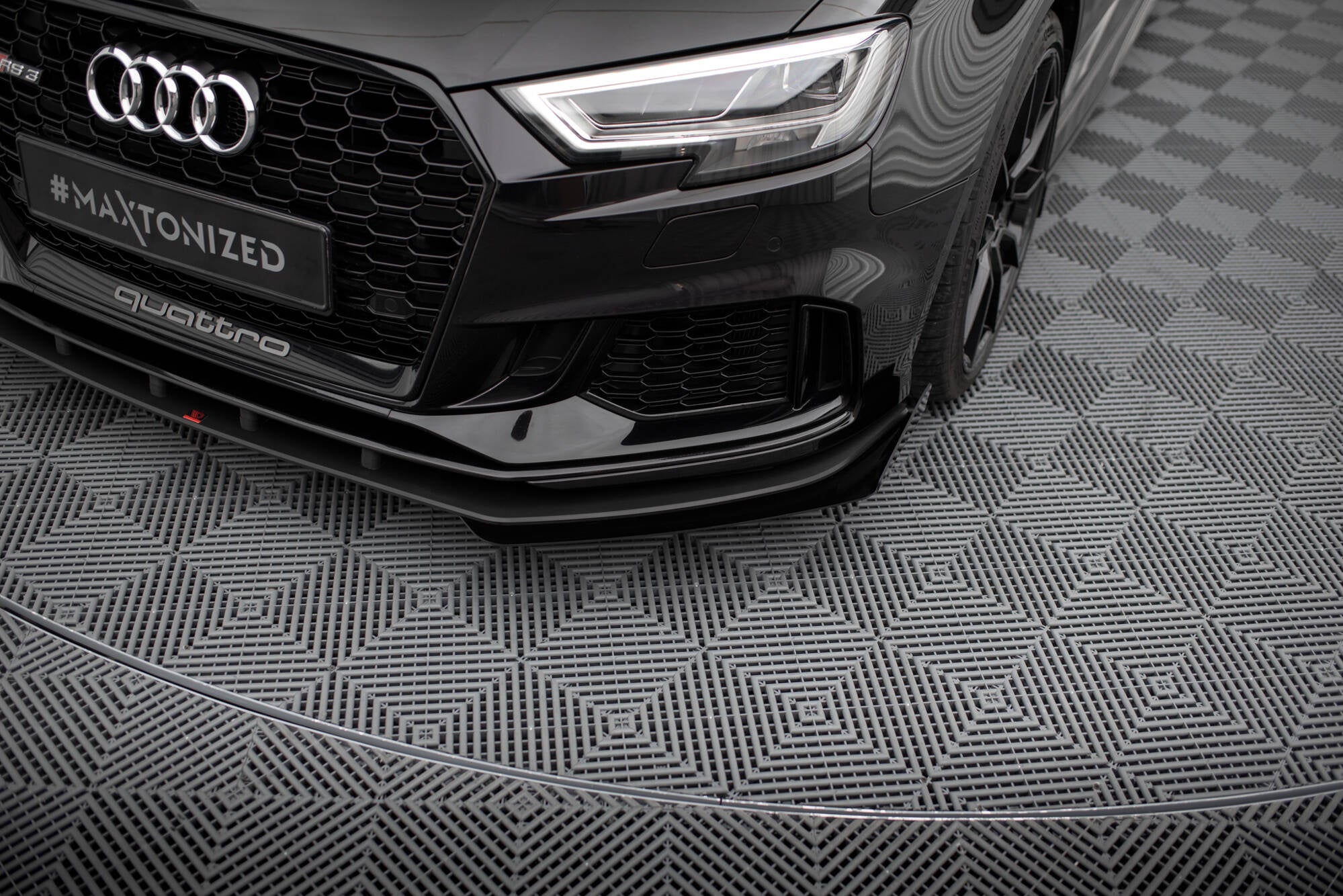 Front Flaps suitable for Audi RS3 Sedan 8V Facelift – Maxton Design