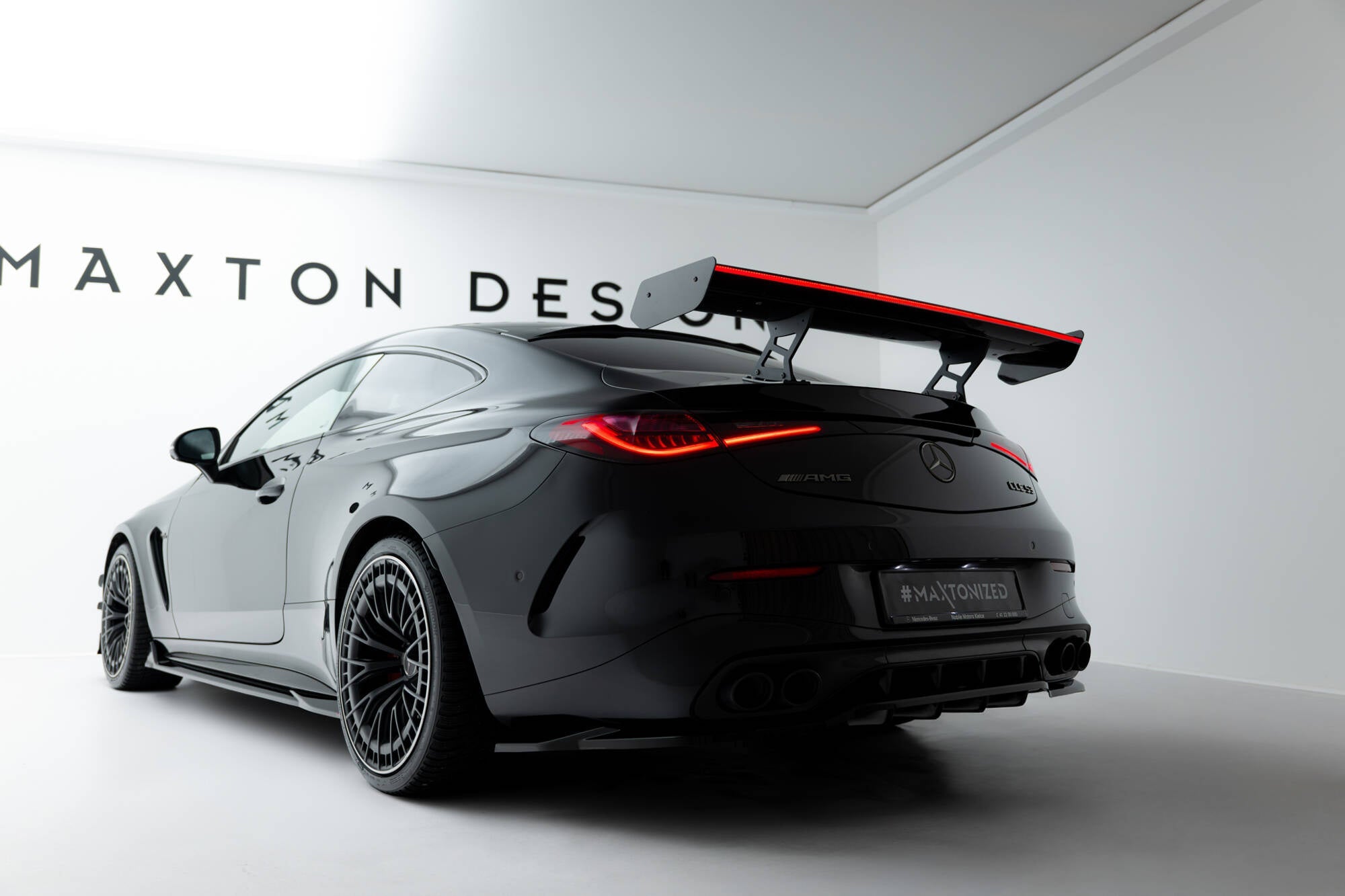 Carbon Spoiler V.2 + LED Mercedes-AMG CLE 53 C236 – Maxton Design