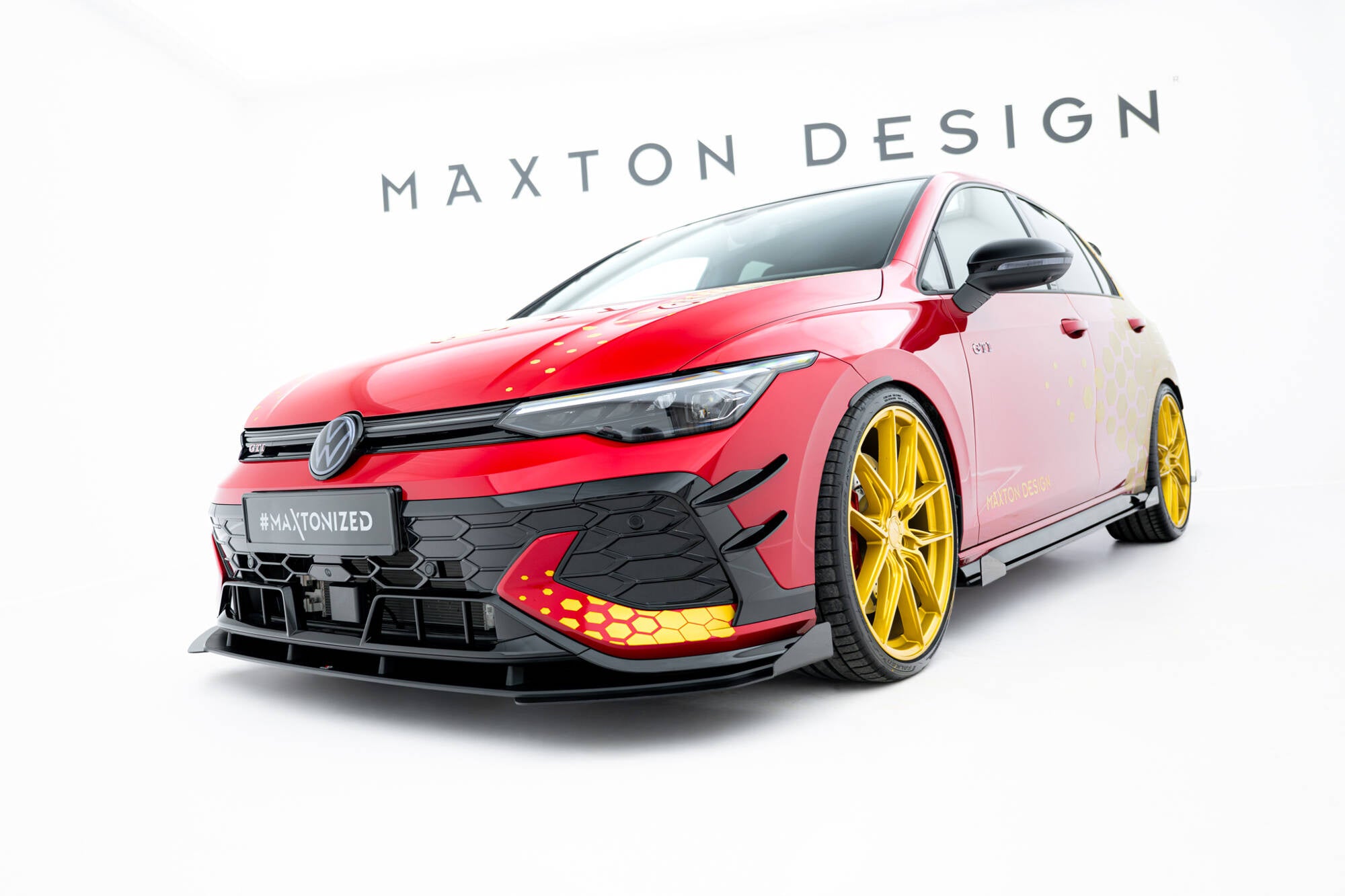Street Pro Front Splitter Flaps Volkswagen Golf GTI Clubsport Mk8 street-pro-front-splitter-flaps-volkswagen-golf-gti-clubsport-mk8
