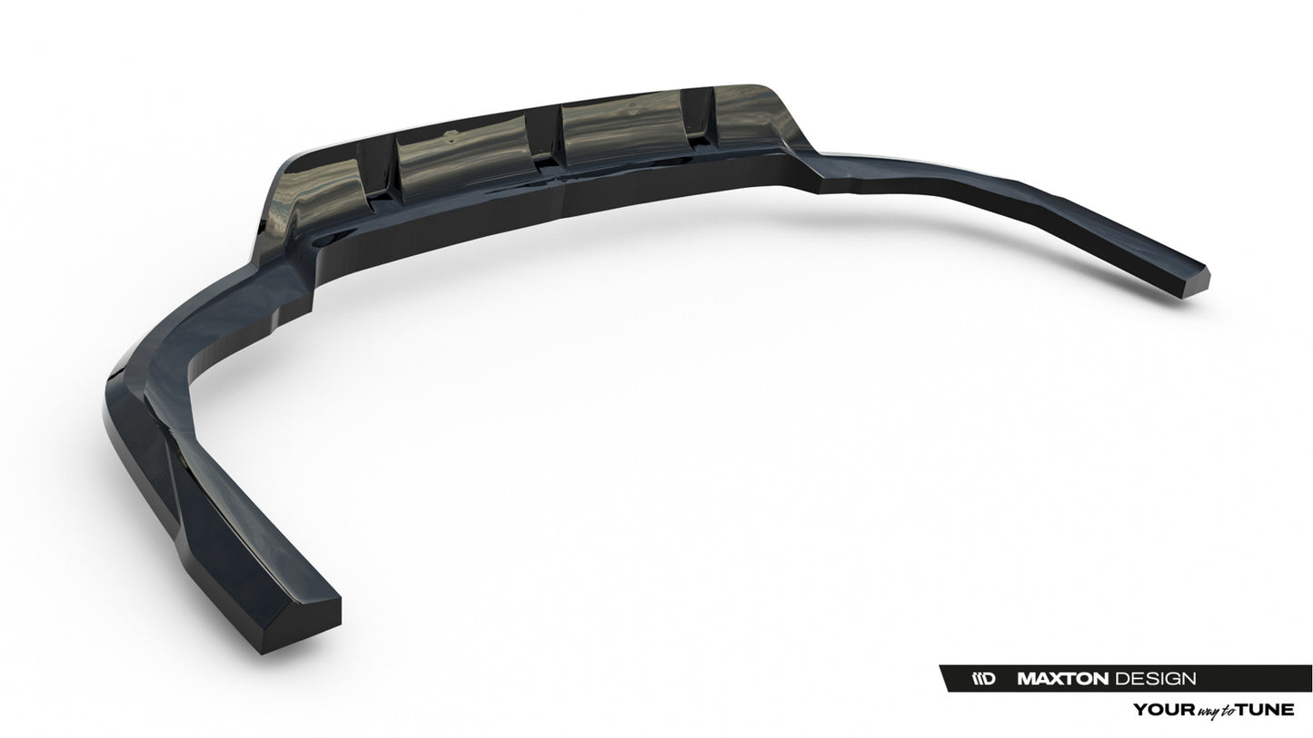 Rear Splitter (with vertical bars) V.1 BMW X5 M-Pack G05 Facelift