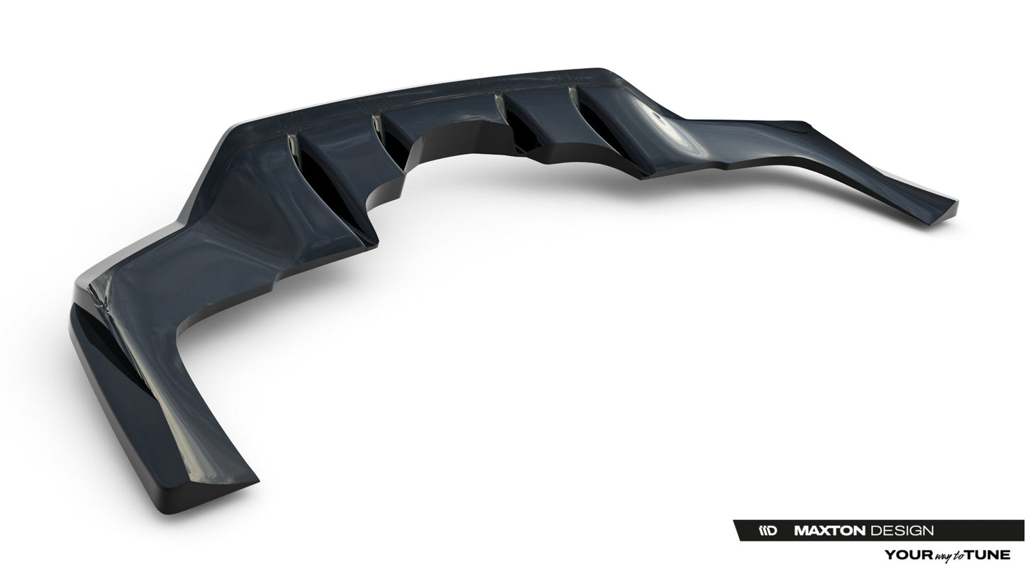 Rear Splitter (with vertical bars) V.2 Mercedes-Benz GLE Coupe AMG-Line C167 / C167 Facelift