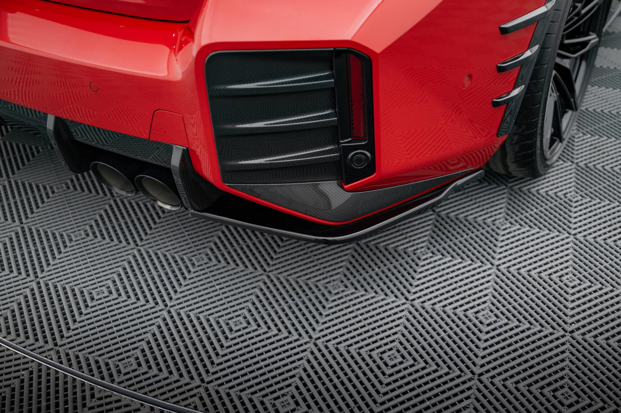 Rear Side Splitters suitable for BMW M2 M-Performance G87 – Maxton