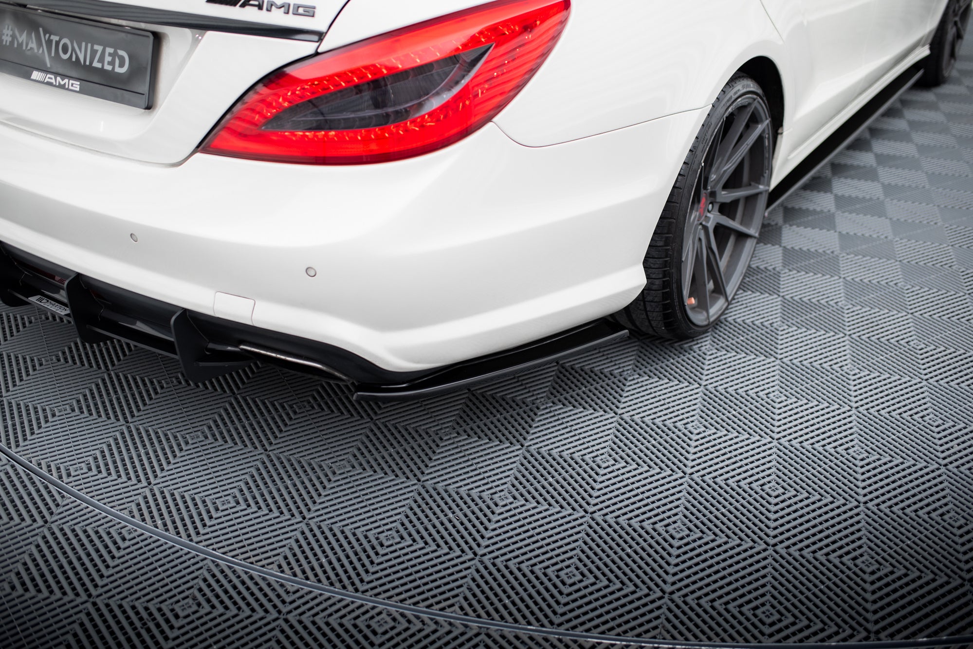 Rear Side Splitters suitable for Mercedes-Benz CLS AMG-Line C218