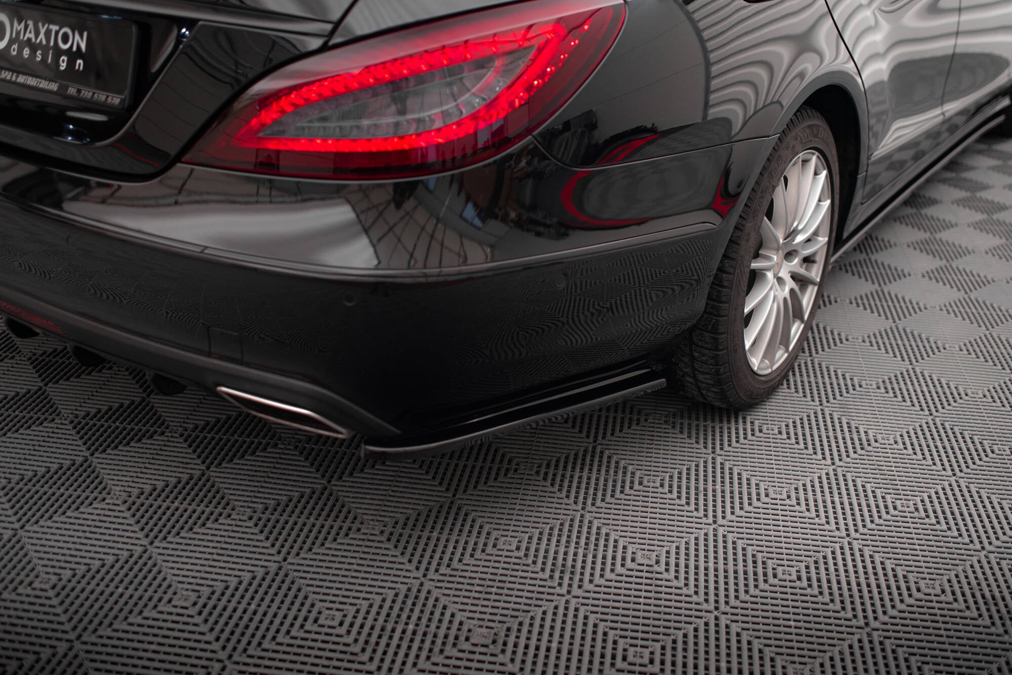 Rear Side Splitters Mercedes-Benz CLS C218 – Maxton Design