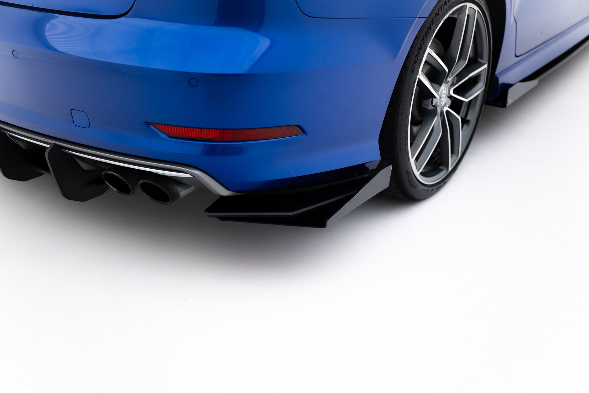 Street Pro Rear Side Splitters + Flaps Audi S3 Sedan 8V – Maxton