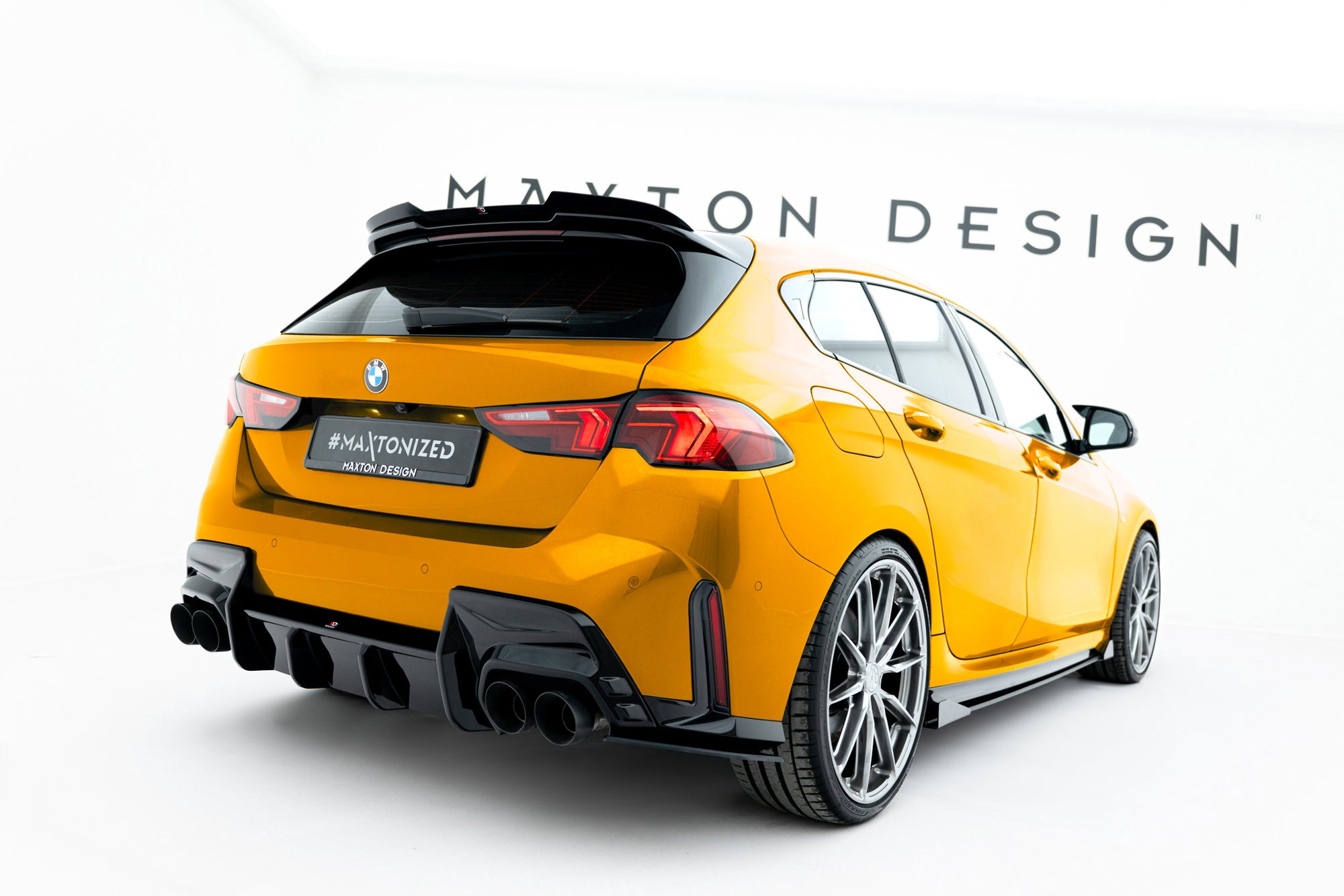 Street Pro Rear Side Splitters V.2 BMW 1 M-Pack F70 – Maxton Design