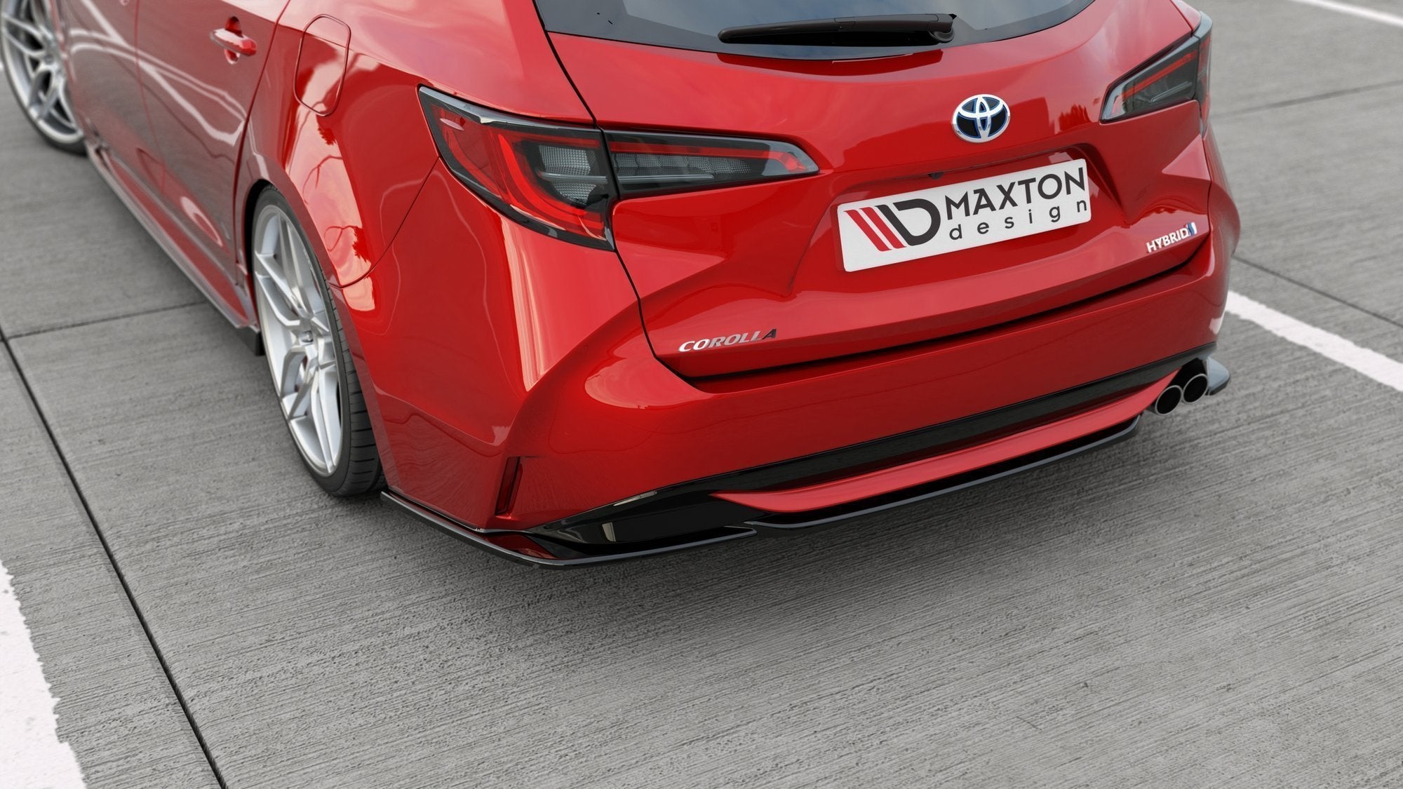 Rear Side Splitters Toyota Corolla XII Touring Sports – Maxton Design
