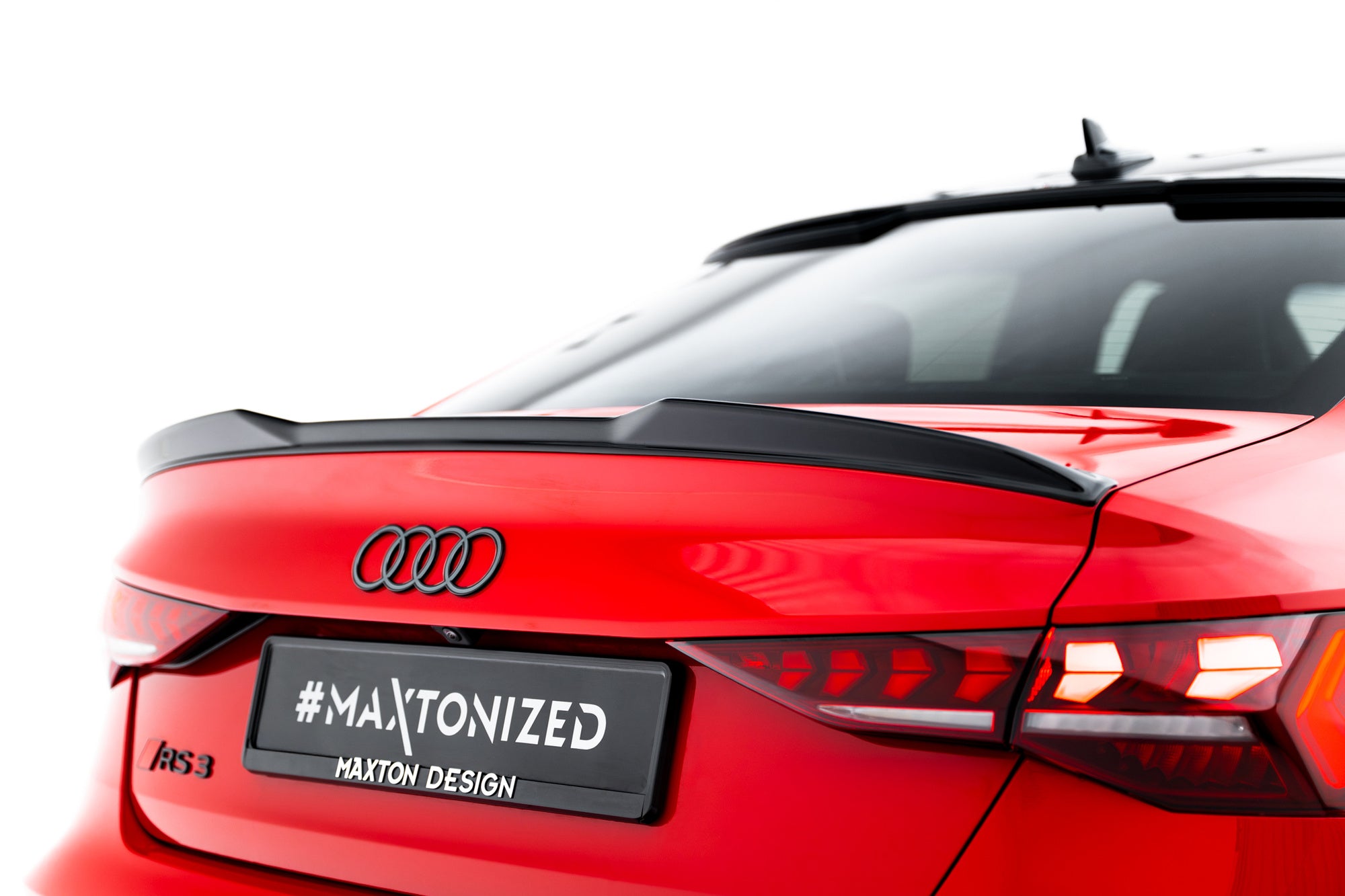 Spoiler Cap 3D Audi RS3 Sedan 8Y Facelift – Maxton Design