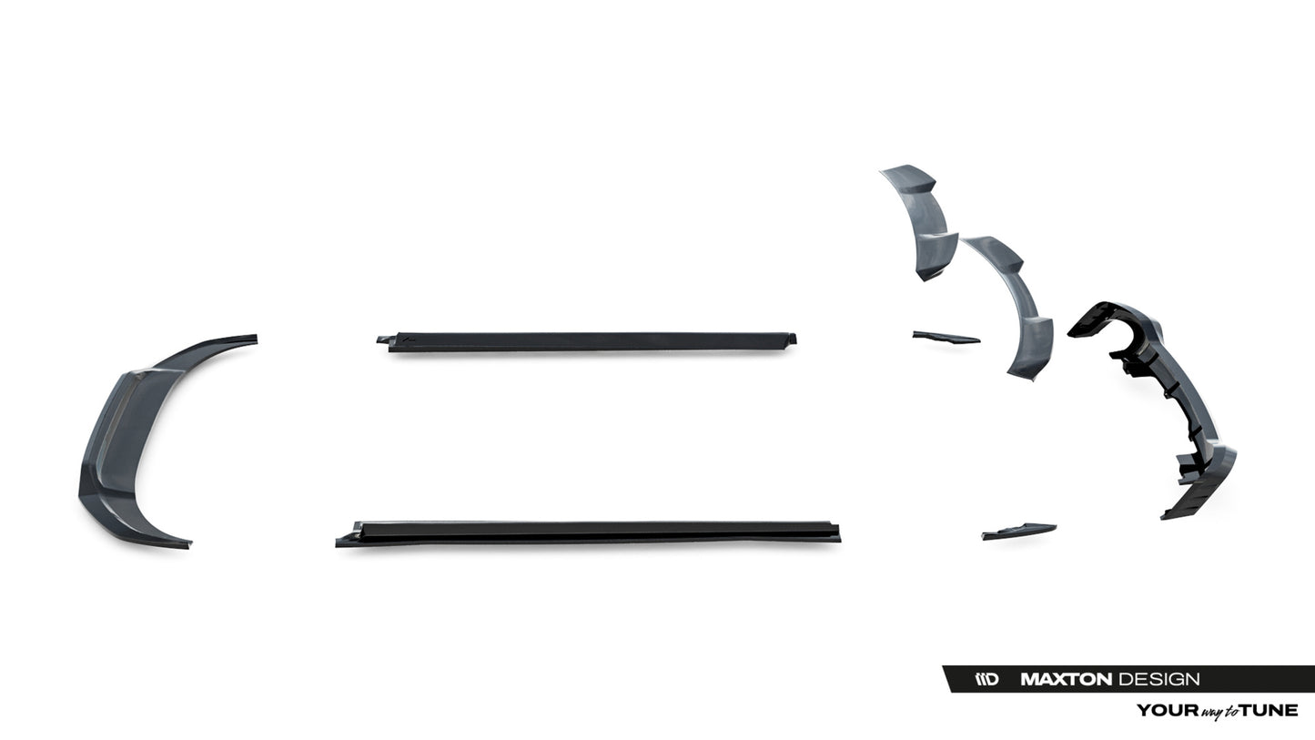 Set of Splitters Audi RSQ8 Mk1