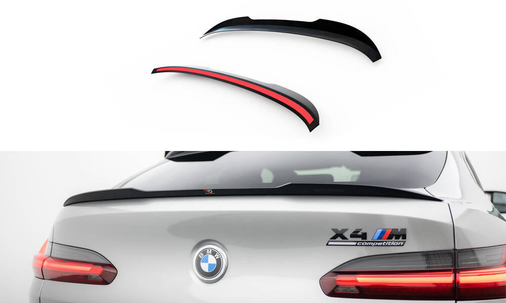 Spoiler Cap Lower BMW X4 M Pack G02 X4 M F98 Gloss Black Our Offer