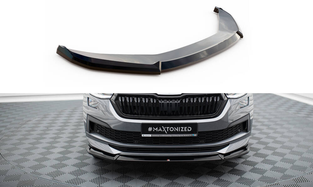 Front Splitter V Skoda Kodiaq Sportline Mk Facelift Our Offer