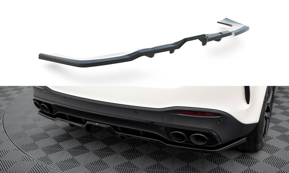 Central Rear Splitter With Vertical Bars Mercedes AMG GLE 53 W167