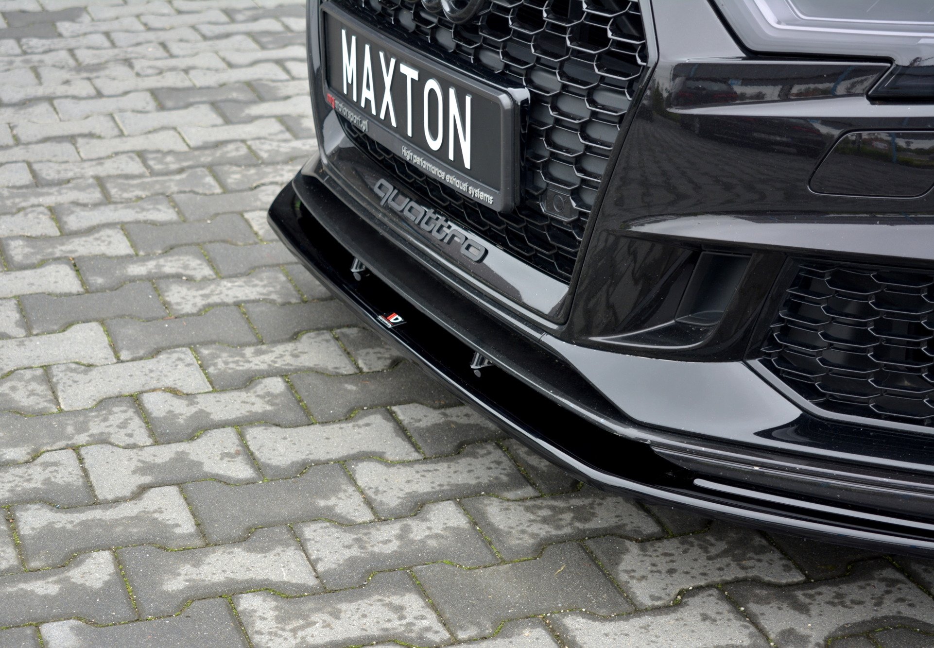 Front Splitter V Audi Rs V Fl Sportback Carbon Look Our Offer