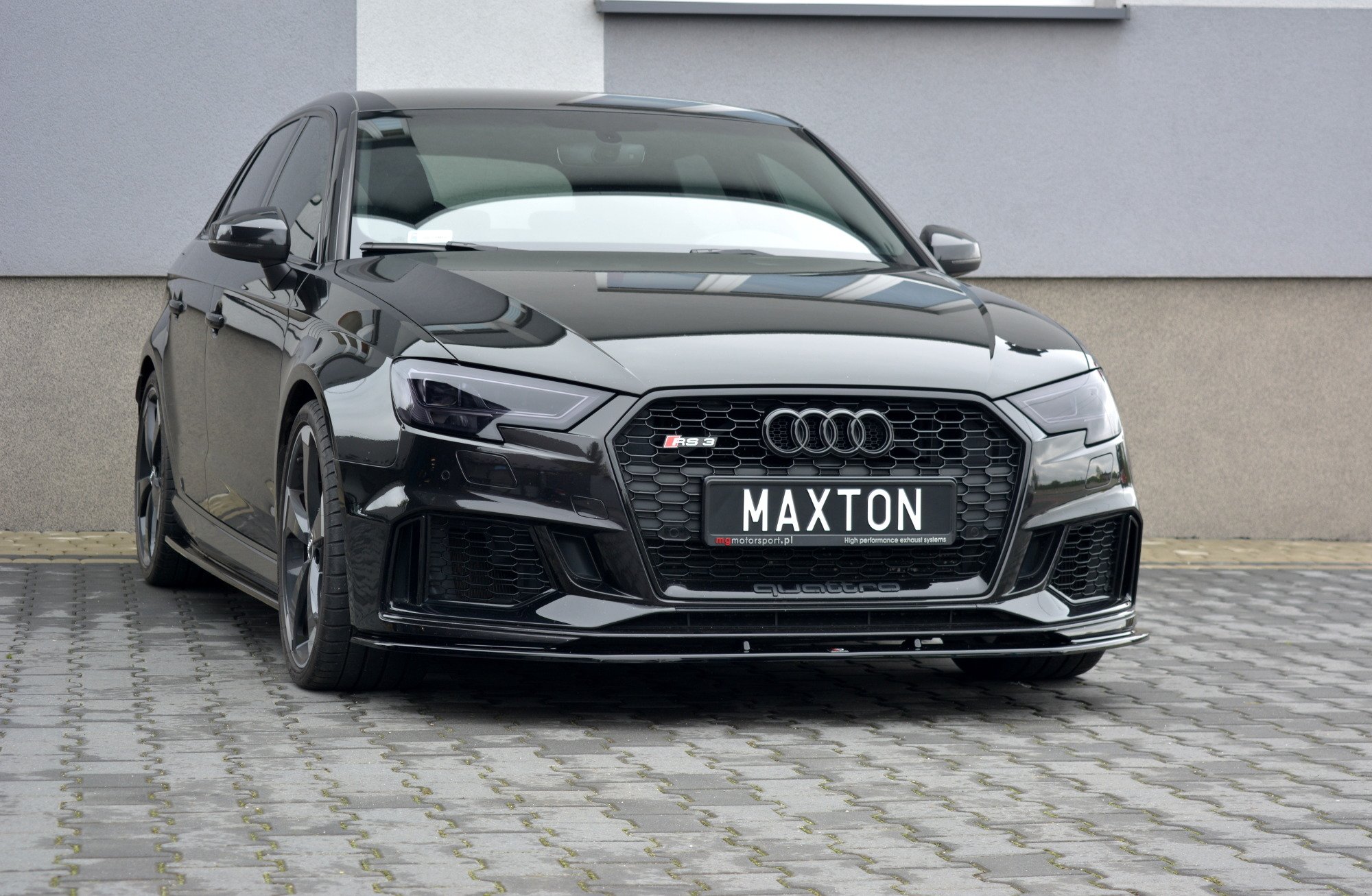 Front Splitter V Audi Rs V Fl Sportback Carbon Look Our Offer