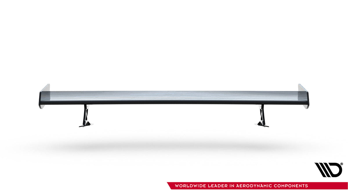 Carbon Spoiler With External Brackets Uprights + LED suitable for Audi A3 / A3 S-Line / S3 / RS3 Sedan 8V / 8V Facelift