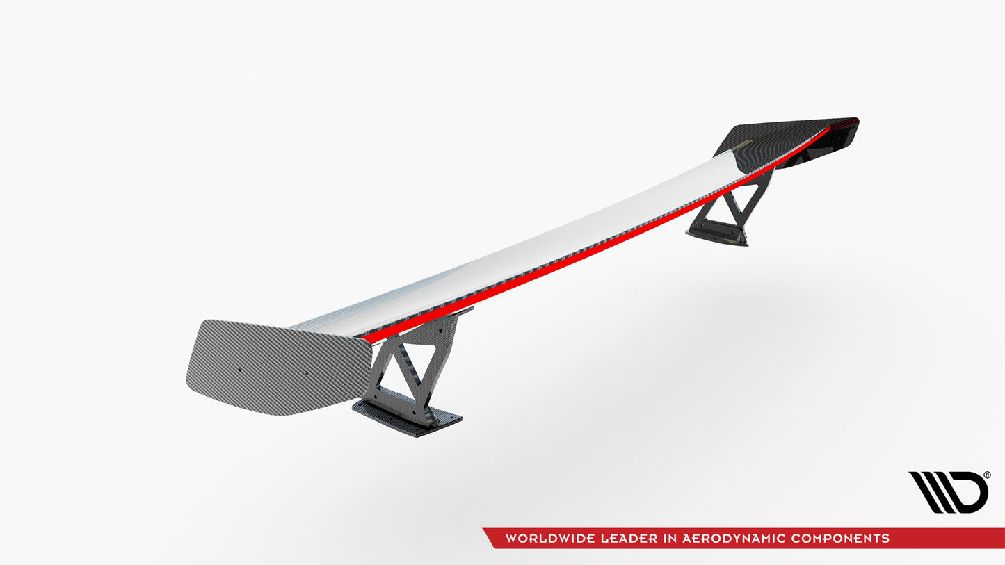 Carbon Spoiler With External Brackets Uprights + LED suitable for BMW M4 G82 / G82 Facelift / M440i / 4 M-Pack G22 / G22 Facelift