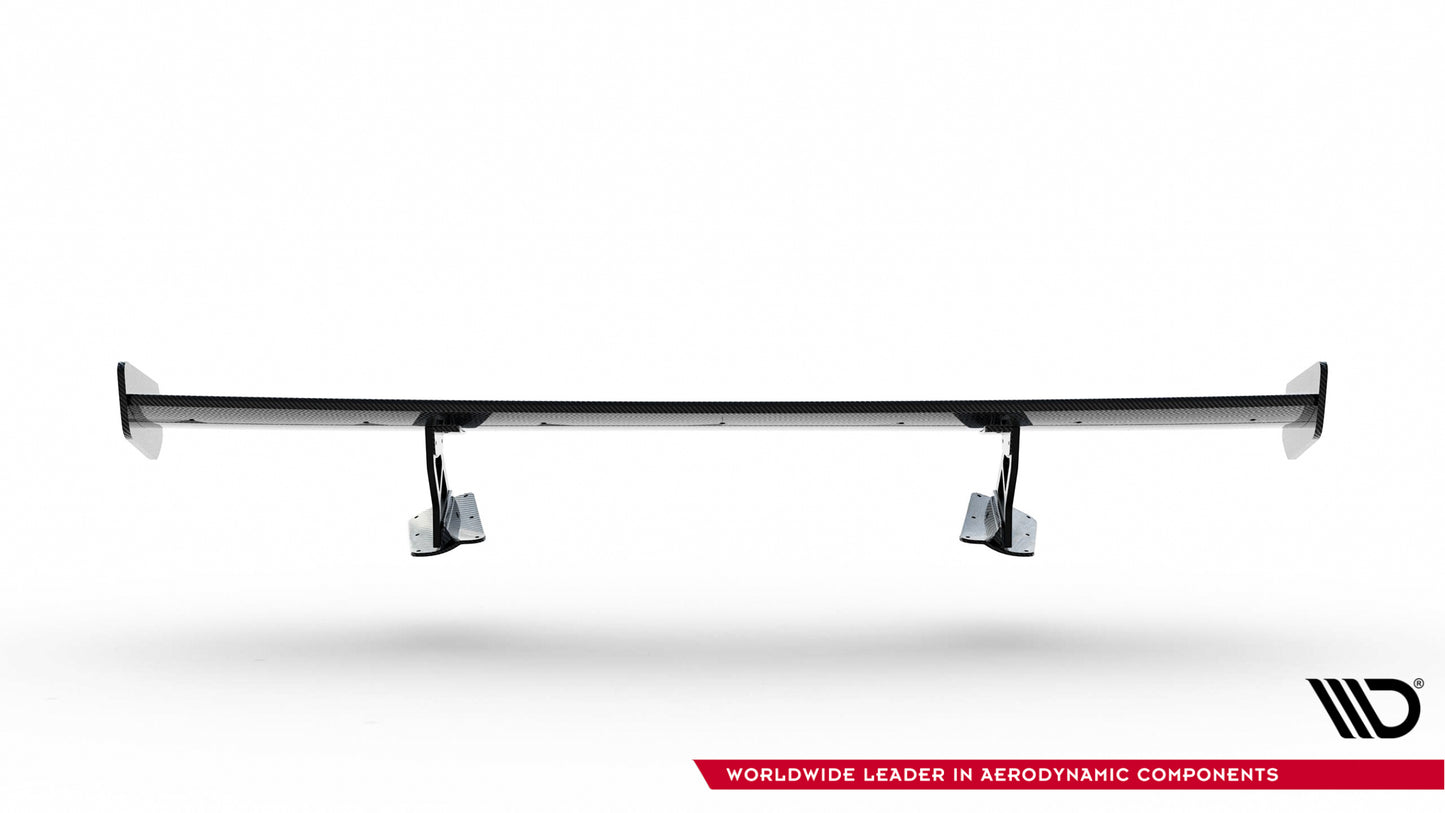 Carbon Spoiler With Internal Brackets Uprights suitable for Chevrolet Corvette Stingray / Grand Sport C7