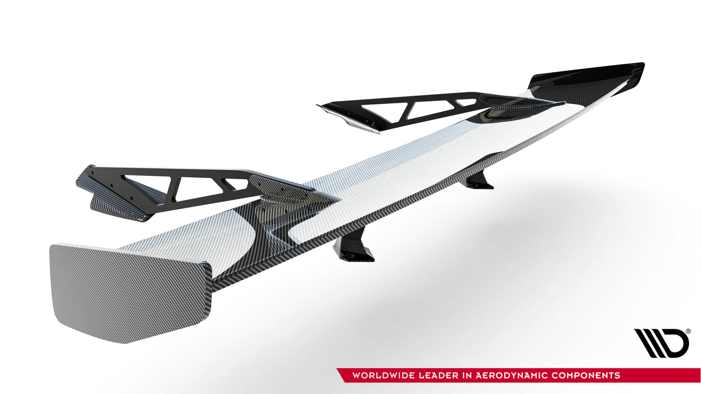 Carbon Spoiler With Upper Swan Mounting  suitable for Chevrolet Corvette Stingray / Grand Sport C7
