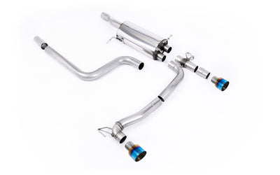 Dokładka Tylna + Wydech Miltek Sport pasujące do Ford Fiesta ST Mk8 + GPF System