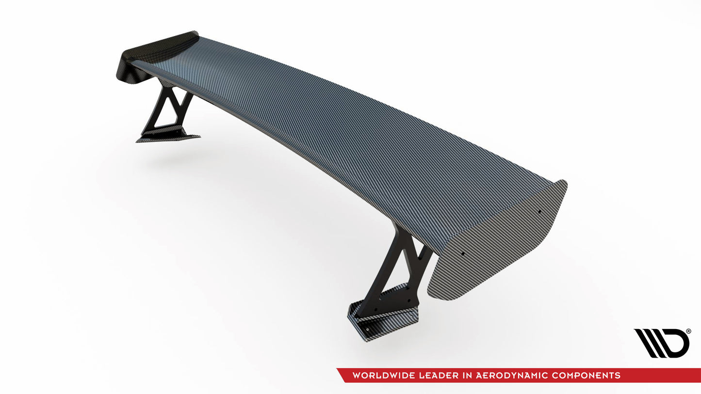 Carbon Spoiler With External Brackets Uprights + LED suitable for BMW M3 G80 / M340i G20 / 3 M-Pack G20 / 3 Standard G20