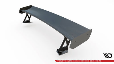 Carbon Spoiler With External Brackets Uprights + LED suitable for BMW M3 G80 / M340i G20 / 3 M-Pack G20 / 3 Standard G20