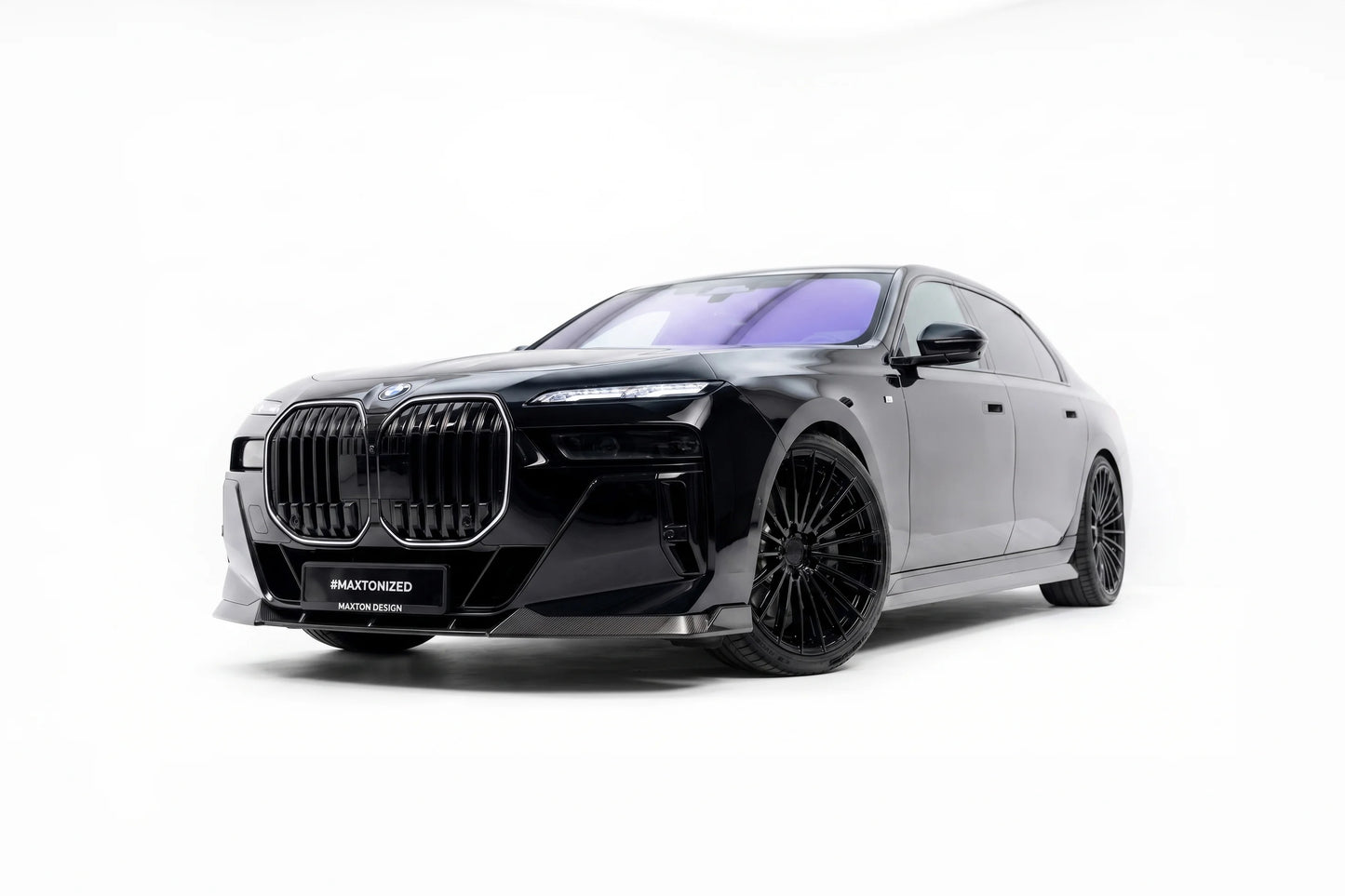 Fibre de Carbone Lame Du Pare-Chocs Avant BMW 7 M-Pack / M760e / i7 M-Pack G70