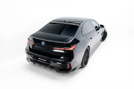 Prepreg Carbon Fiber Tailgate Spoiler (Lower) BMW 7 M-Pack / M760e / i7 M-Pack G70