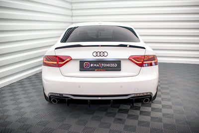 Diffuseur Arrière Complet Audi A5 Coupe 8T Facelift (Version avec échappements simples des deux côtés)