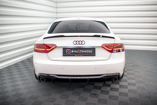 Diffuseur Arrière Complet Audi A5 Coupe 8T Facelift (Version avec échappements simples des deux côtés)
