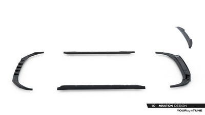 Set of Splitters Audi A3 Sedan 8Y Facelift