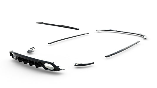 Set Of Splitters suitable for Audi RS3 Sedan 8Y