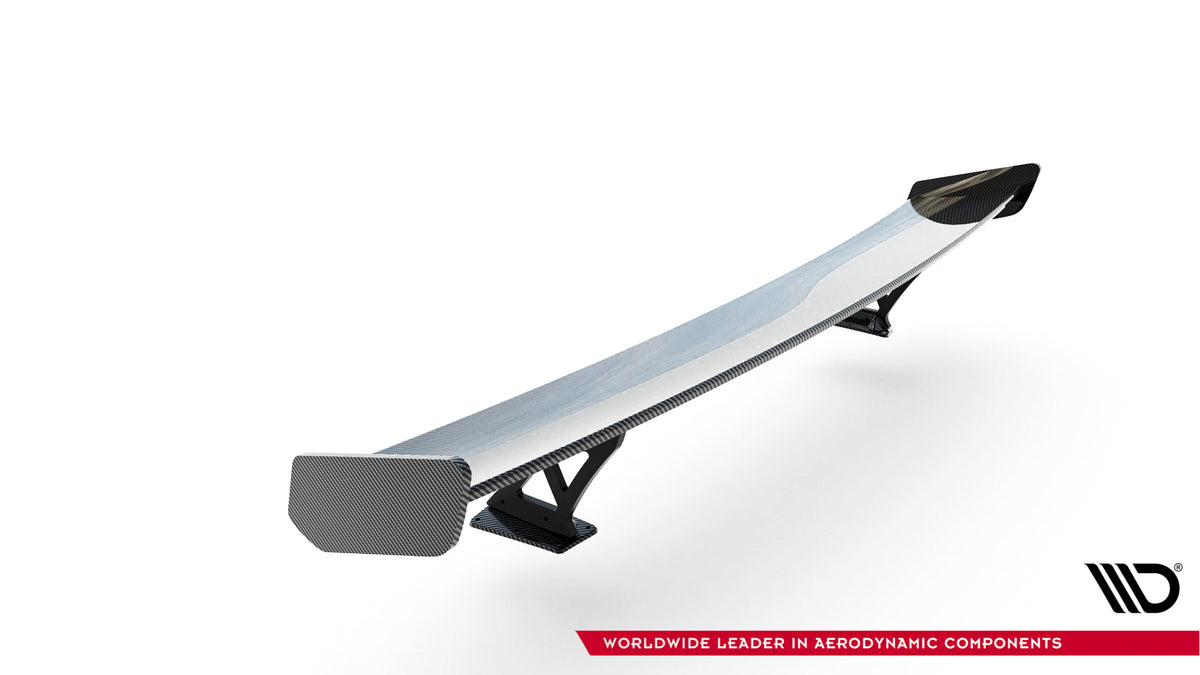 Carbon Spoiler With External Brackets Uprights V.1 suitable for Audi A5 / A5 S-Line / S5 / RS5 Coupe F5 / F5 Facelift