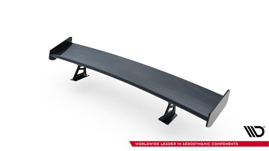 Karbonowy Spoiler Z Zewnętrznymi Wspornikami  V.2+ LED pasujący do Audi A5 / A5 S-Line / S5 / RS5 Coupe F5 / F5 Facelift