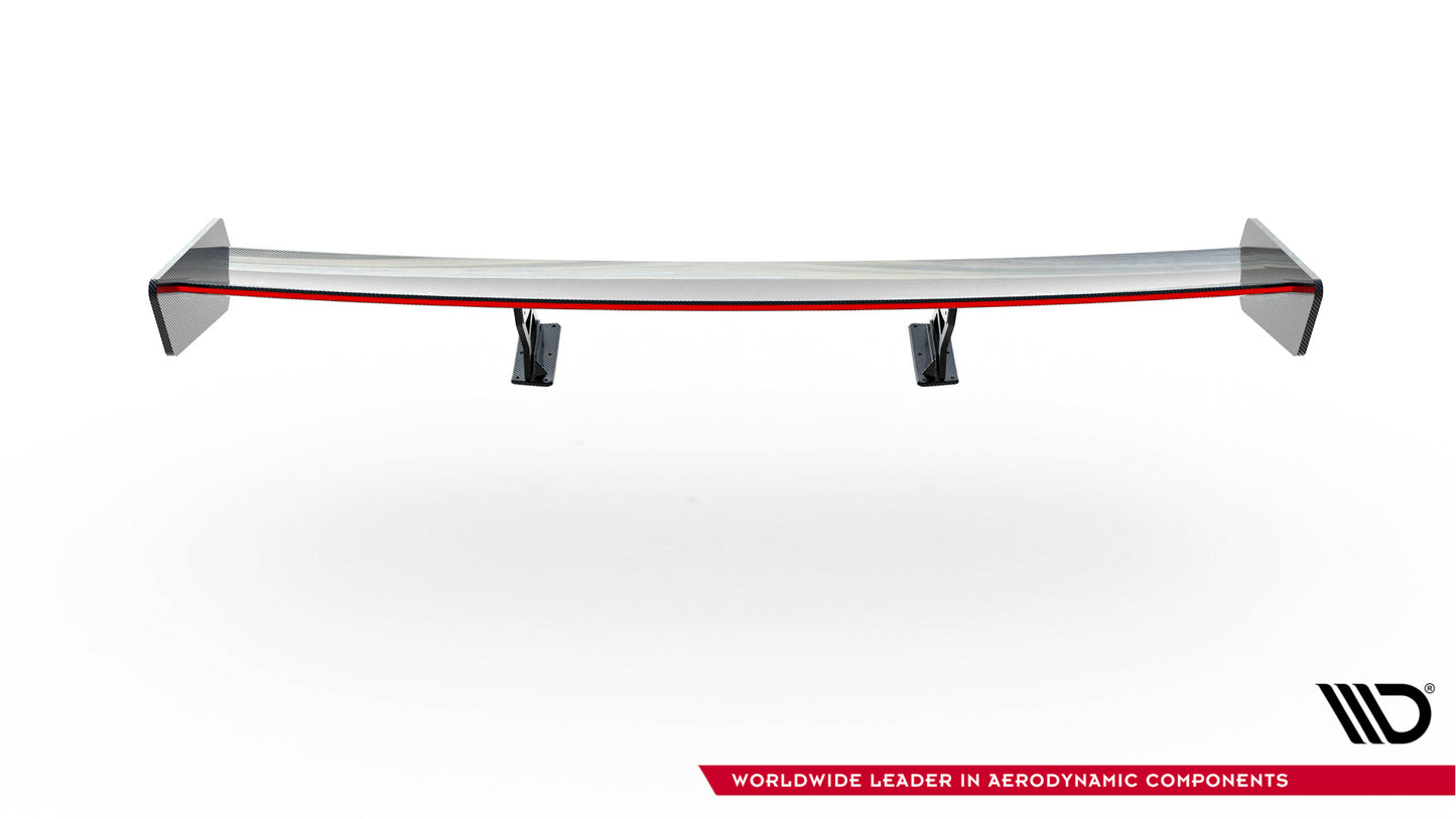 Carbon Spoiler + LED suitable for Alfa Romeo Giulia Quadrifoglio