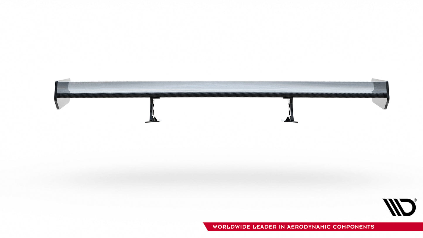 Carbon Spoiler With Internal Brackets Uprights suitable for Audi A5 Coupe 8T