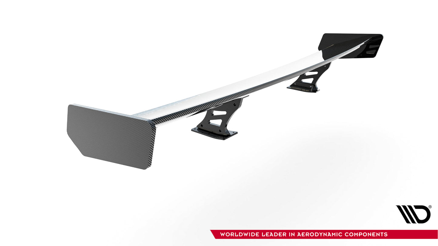 Carbon Spoiler With Internal Brackets Uprights suitable for Audi A5 Coupe 8T