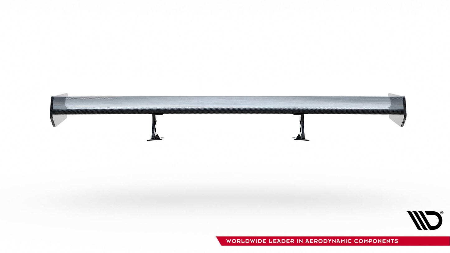 Carbon Spoiler With Internal Brackets Uprights suitable for Audi A5 Coupe 8T