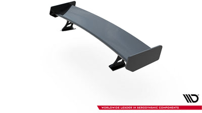Carbon Spoiler With External Brackets Uprights  suitable for Audi A5 Coupe 8T