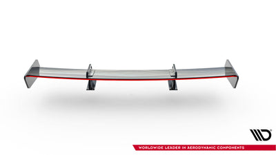 Carbon Spoiler With Upper Swan Mounting + LED suitable for Audi A5 Coupe 8T