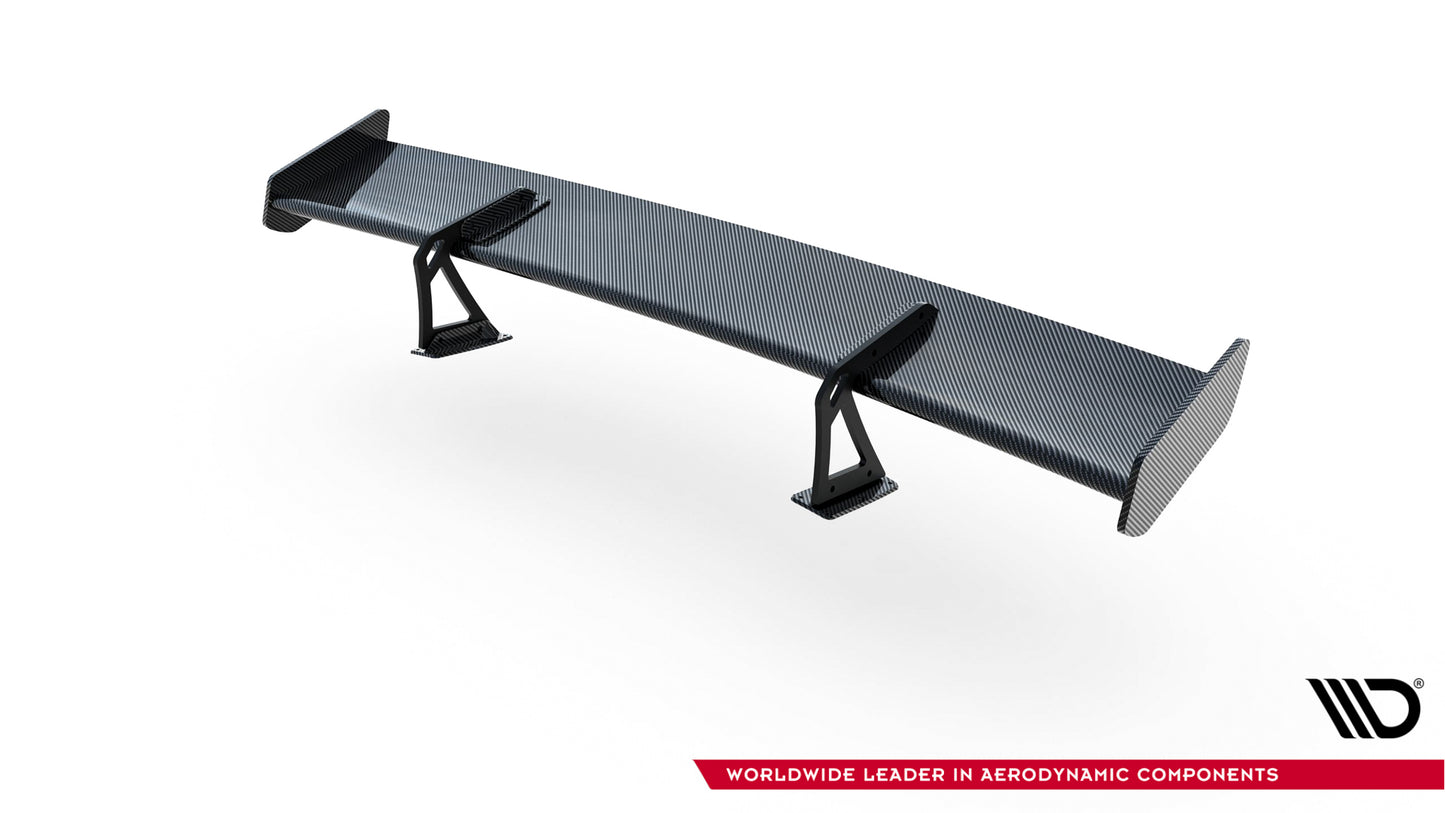 Carbon Spoiler With Upper Swan Mounting + LED suitable for BMW 1 M E82